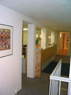 Empfangstheke mit S�ulen