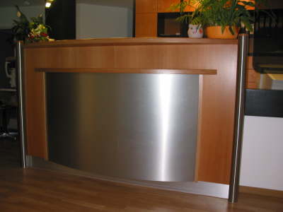 Empfangstheke Kirschbaum